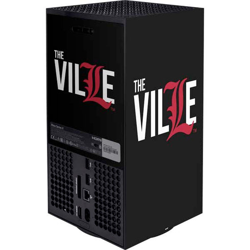 University of Louisville Black Background Xbox Series X Bundle Skin