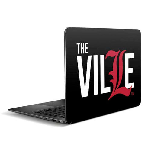 University of Louisville Black Background Zenbook UX305FA 13.3in Skin
