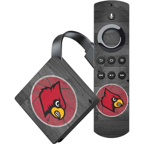 University of Louisville Cardinals Basketball Amazon Fire TV Skin