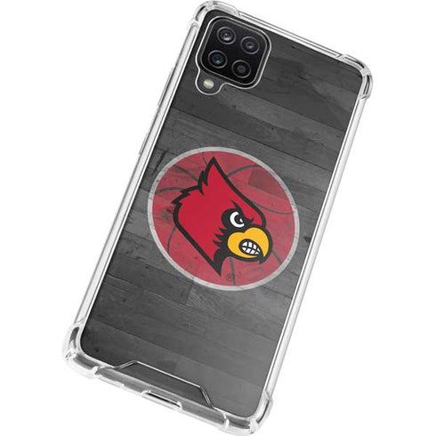 University of Louisville Cardinals Basketball Galaxy A12 Clear Case