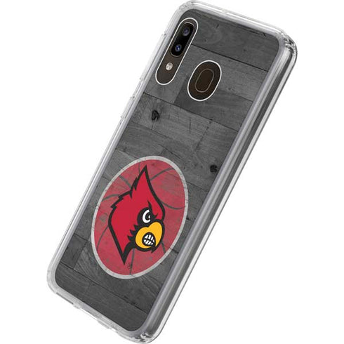 University of Louisville Cardinals Basketball Galaxy A20 Clear Case