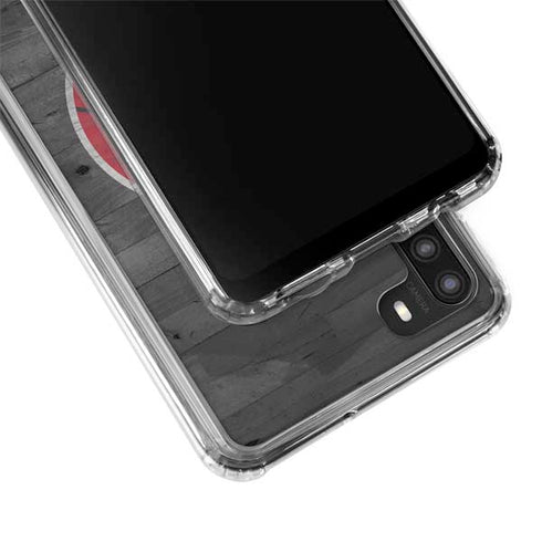 University of Louisville Cardinals Basketball Galaxy A21 Clear Case
