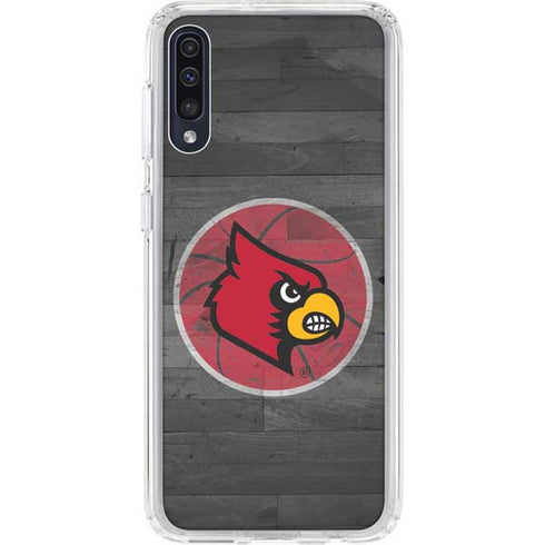 University of Louisville Cardinals Basketball Galaxy A50 Clear Case