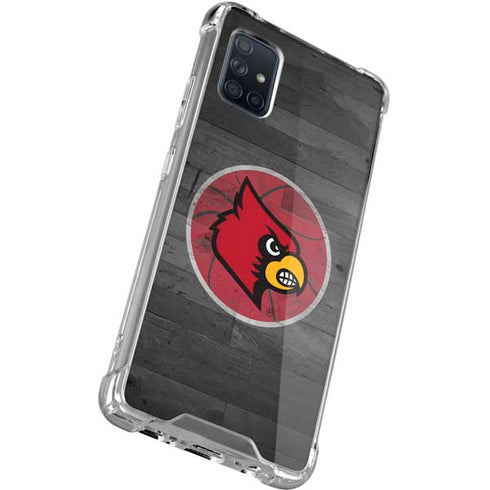 University of Louisville Cardinals Basketball Galaxy A51 5G Clear Case
