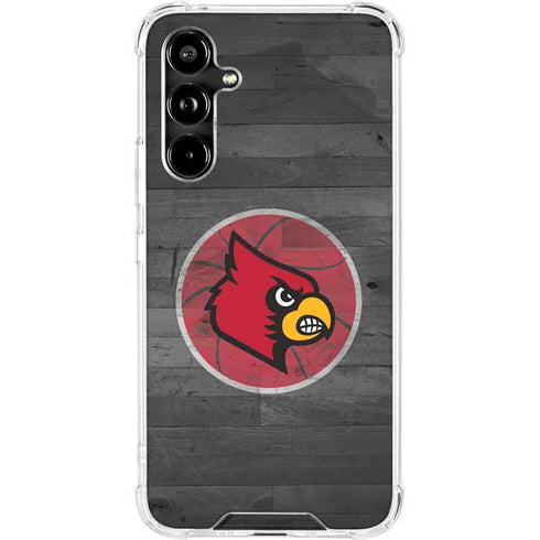University of Louisville Cardinals Basketball Galaxy A54 5G Clear Case