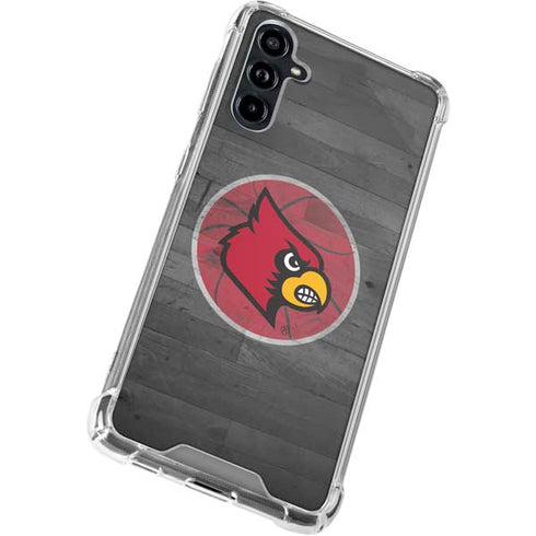 University of Louisville Cardinals Basketball Galaxy A54 5G Clear Case