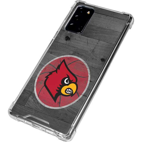 University of Louisville Cardinals Basketball Galaxy Note20 5G Clear Case