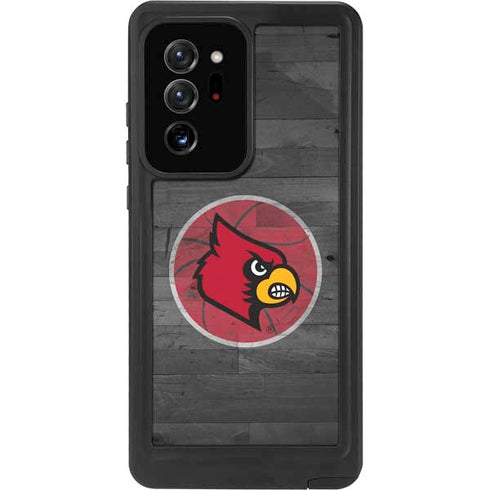 University of Louisville Cardinals Basketball Galaxy Note20 Ultra 5G Waterproof Case