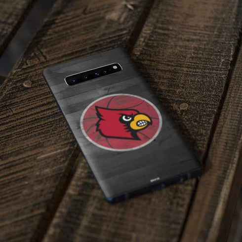 University of Louisville Cardinals Basketball Galaxy S10 Plus Skin