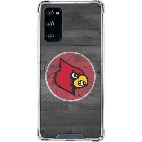 University of Louisville Cardinals Basketball Galaxy S20 FE Clear Case
