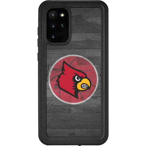 University of Louisville Cardinals Basketball Galaxy S20 Plus Waterproof Case