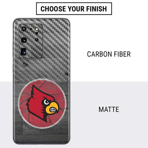 University of Louisville Cardinals Basketball Galaxy S20 Ultra 5G Skin