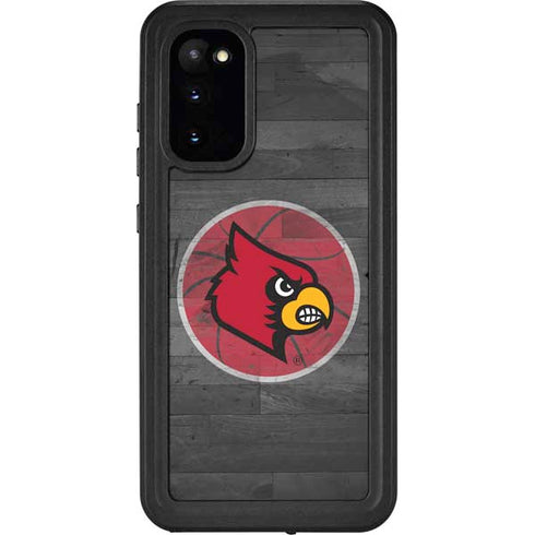 University of Louisville Cardinals Basketball Galaxy S20 Waterproof Case