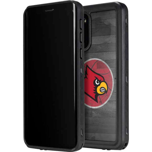 University of Louisville Cardinals Basketball Galaxy S20 Waterproof Case