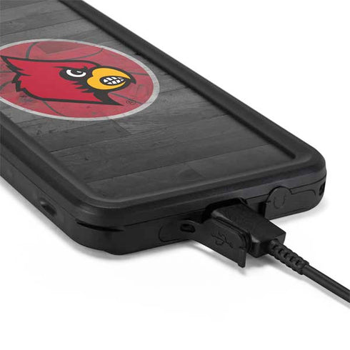 University of Louisville Cardinals Basketball Galaxy S20 Waterproof Case