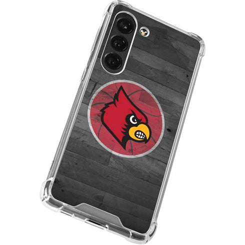 University of Louisville Cardinals Basketball Galaxy S23 Clear Case
