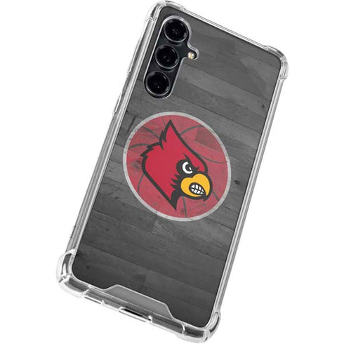 University of Louisville Cardinals Basketball Galaxy S23 FE Clear Case