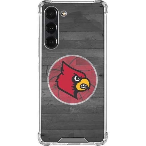 University of Louisville Cardinals Basketball Galaxy S23 Plus Clear Case