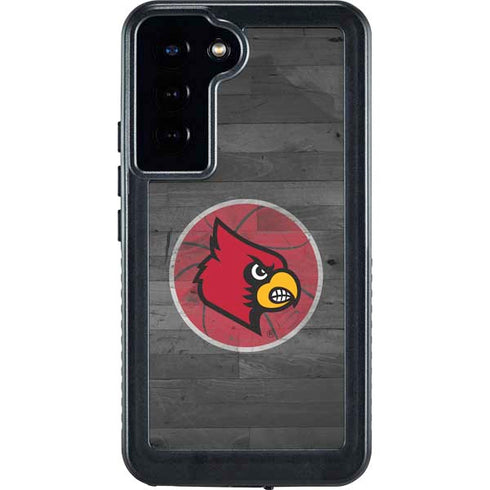 University of Louisville Cardinals Basketball Galaxy S23 Plus Waterproof Case