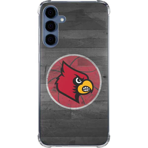 University of Louisville Cardinals Basketball Galaxy S24 Clear Case