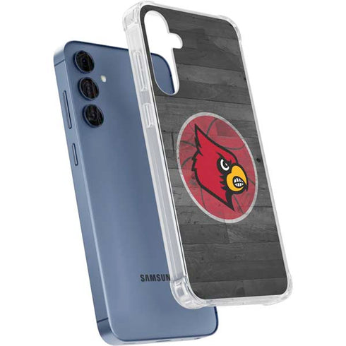 University of Louisville Cardinals Basketball Galaxy S24 Clear Case