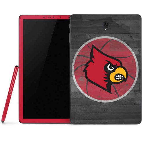 University of Louisville Cardinals Basketball Samsung Galaxy Tab Skin