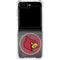University of Louisville Cardinals Basketball Galaxy Z Flip5 5G Clear Case