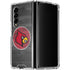 University of Louisville Cardinals Basketball Galaxy Z Fold4 5G Clear Case