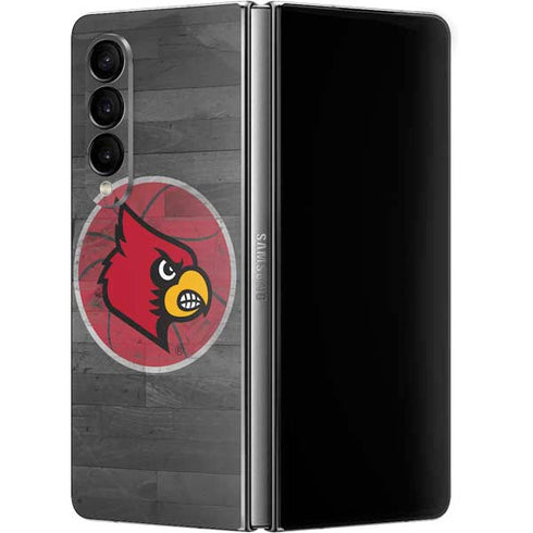 University of Louisville Cardinals Basketball Galaxy Z Fold4 5G Skin