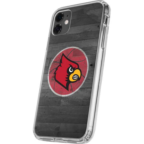 University of Louisville Cardinals Basketball iPhone 11 Clear Case