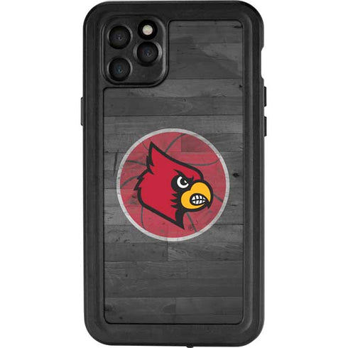 University of Louisville Cardinals Basketball iPhone 11 Pro Max Waterproof Case