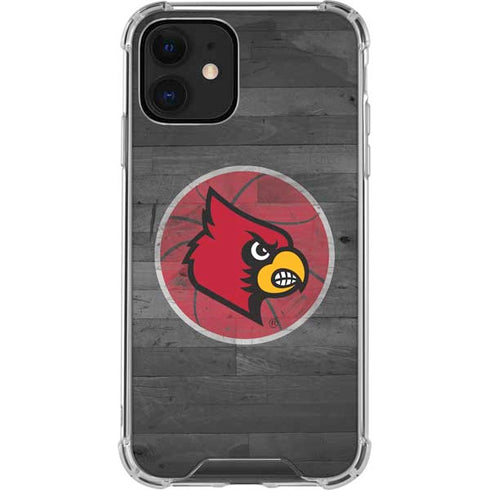 University of Louisville Cardinals Basketball iPhone 12 Clear Case