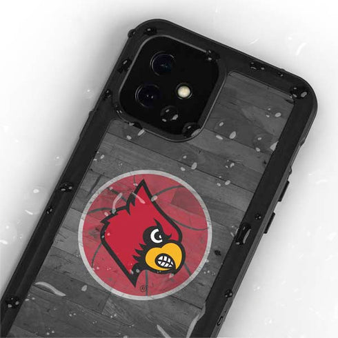 University of Louisville Cardinals Basketball iPhone 12 Mini Waterproof Case