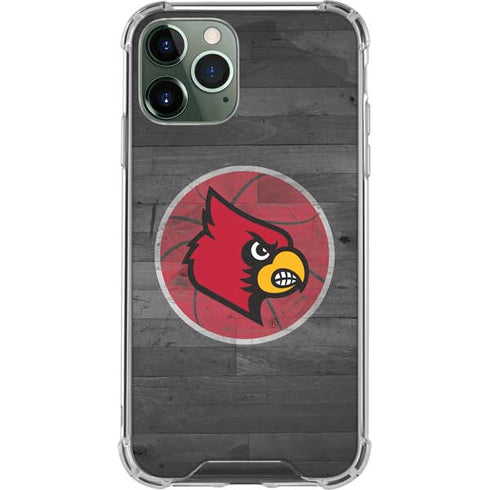University of Louisville Cardinals Basketball iPhone 12 Pro Max Clear Case