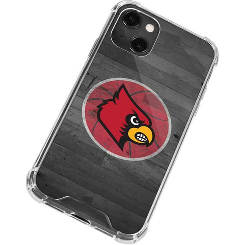 University of Louisville Cardinals Basketball iPhone 13 Mini Clear Case