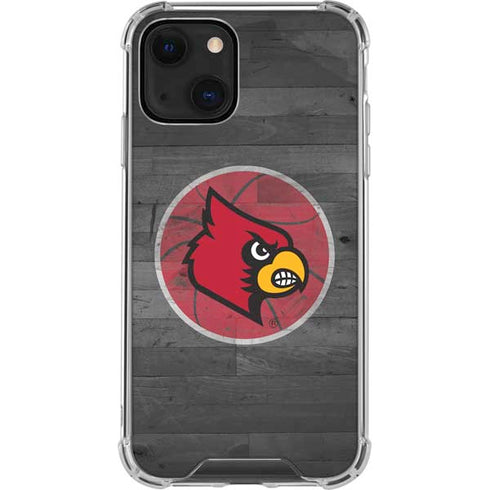 University of Louisville Cardinals Basketball iPhone 14 Clear Case