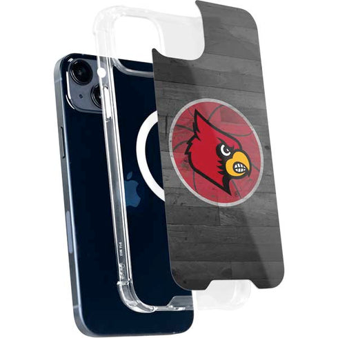 University of Louisville Cardinals Basketball iPhone 15 Plus MagSafe Case