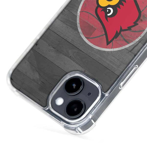 University of Louisville Cardinals Basketball iPhone 15 Plus MagSafe Case