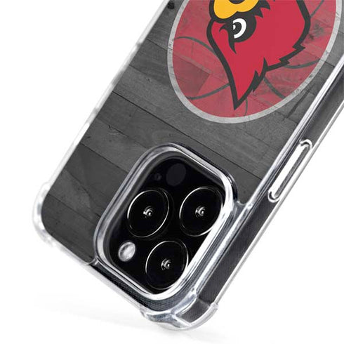 University of Louisville Cardinals Basketball iPhone 14 Pro Max MagSafe Case