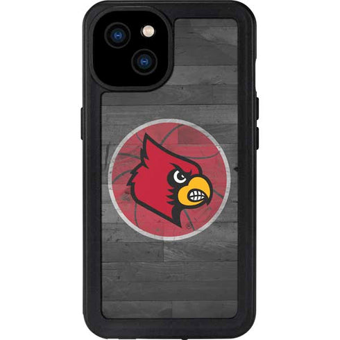 University of Louisville Cardinals Basketball iPhone 15 Plus Waterproof Case