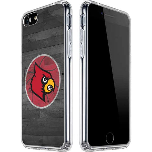 University of Louisville Cardinals Basketball iPhone SE (2nd & 3rd Gen) Clear Case