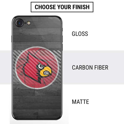 University of Louisville Cardinals Basketball iPhone SE (2nd & 3rd Gen) Skin