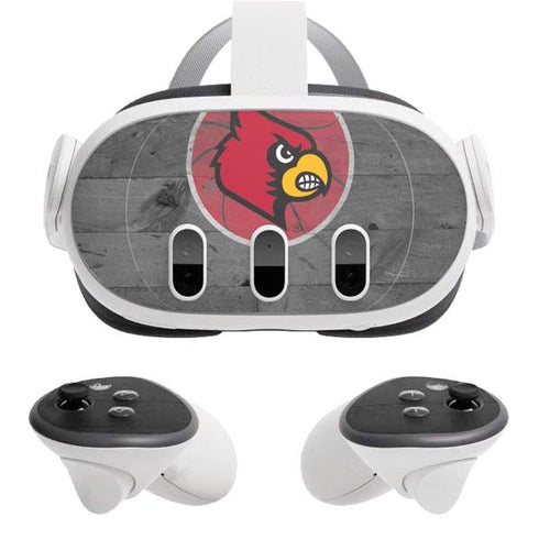University of Louisville Cardinals Basketball Meta Quest 3 Skin