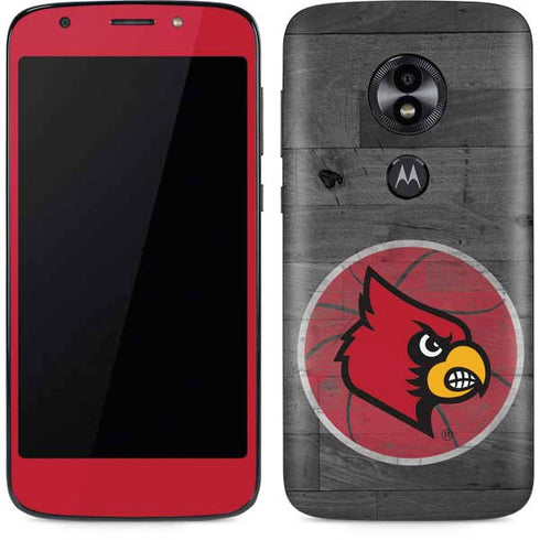 University of Louisville Cardinals Basketball Moto E5 Play Skin