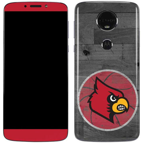 University of Louisville Cardinals Basketball Moto E5 Plus Skin