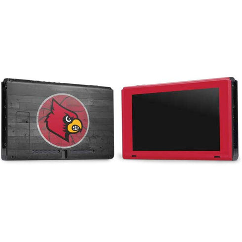 University of Louisville Cardinals Basketball Nintendo Switch Bundle Skin