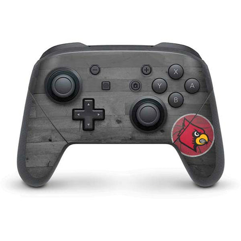 University of Louisville Cardinals Basketball Nintendo Switch Pro Controller Skin