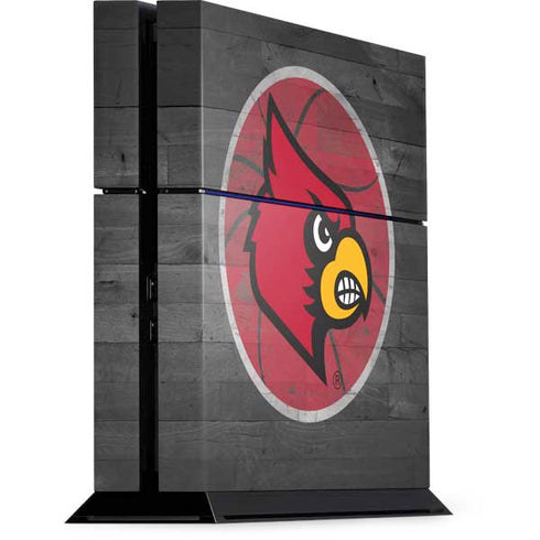 University of Louisville Cardinals Basketball PS4 Console Skin