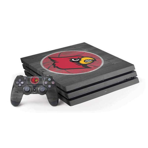 University of Louisville Cardinals Basketball PS4 Pro Bundle Skin