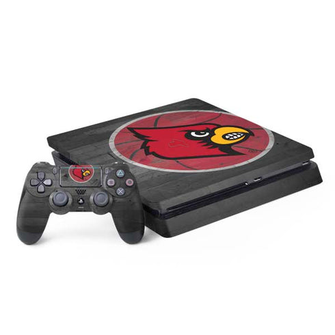 University of Louisville Cardinals Basketball PS4 Slim Bundle Skin